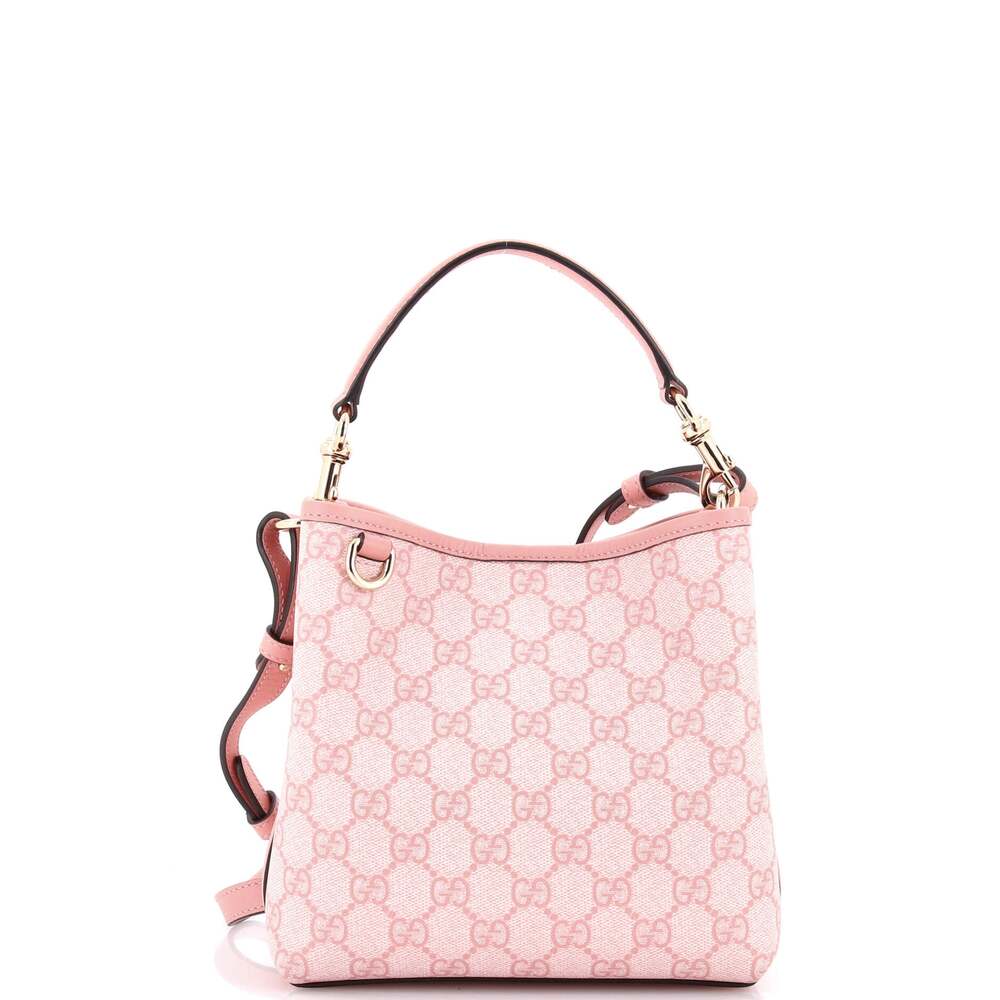 Gucci Gg Emblem Bucket Bag Coated #269612G19B